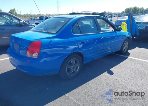2006 Hyundai Elantra Gls/Limited from USA, damaged, VIN KMHDN46D96U294841
